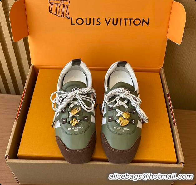 Charming Louis Vuitton LV Sneakerina Pistachio 60701001
