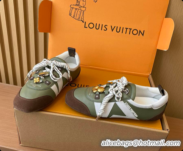Charming Louis Vuitton LV Sneakerina Pistachio 60701001