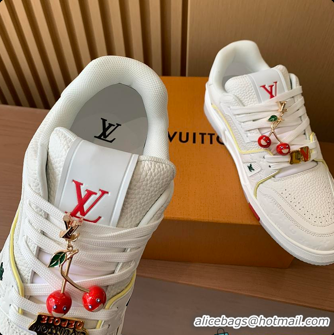 Top Design Louis Vuitton LV Trainer line Red 60701002