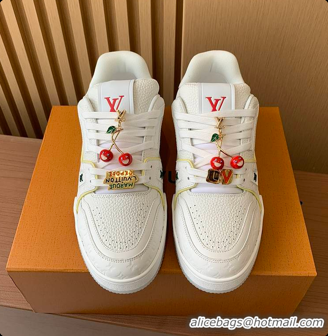 Top Design Louis Vuitton LV Trainer line Red 60701002
