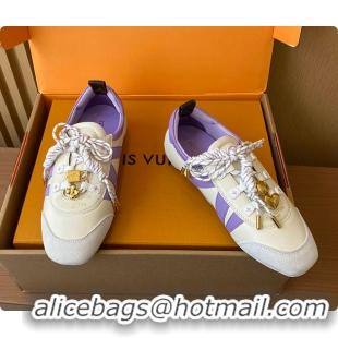 Shop Duplicate Louis Vuitton LV Sneakerina Lilac 60701001
