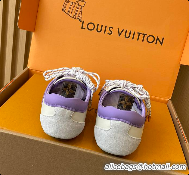 Shop Duplicate Louis Vuitton LV Sneakerina Lilac 60701001