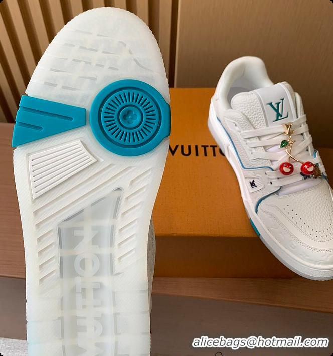 Trendy Design Louis Vuitton LV Trainer line Blue 60701002
