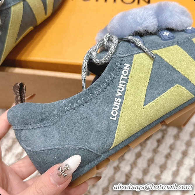 Buy Luxury Louis Vuitton LV Sneakerina Blue 60701006