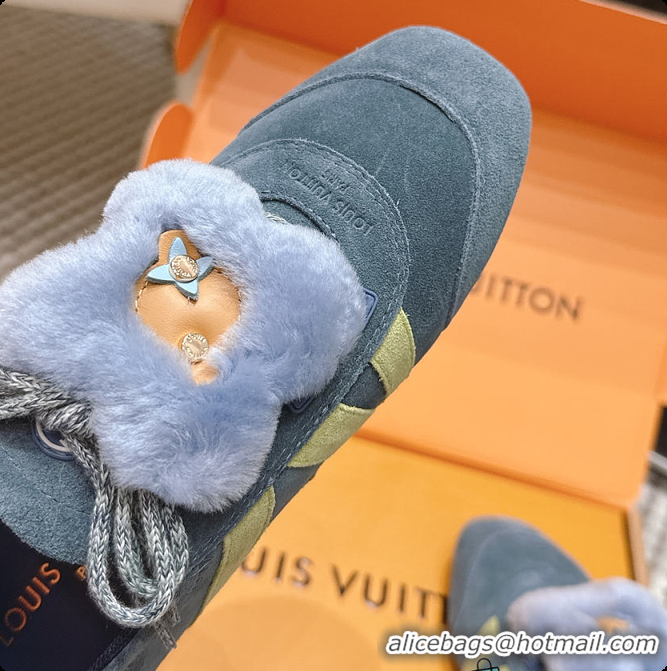 Buy Luxury Louis Vuitton LV Sneakerina Blue 60701006