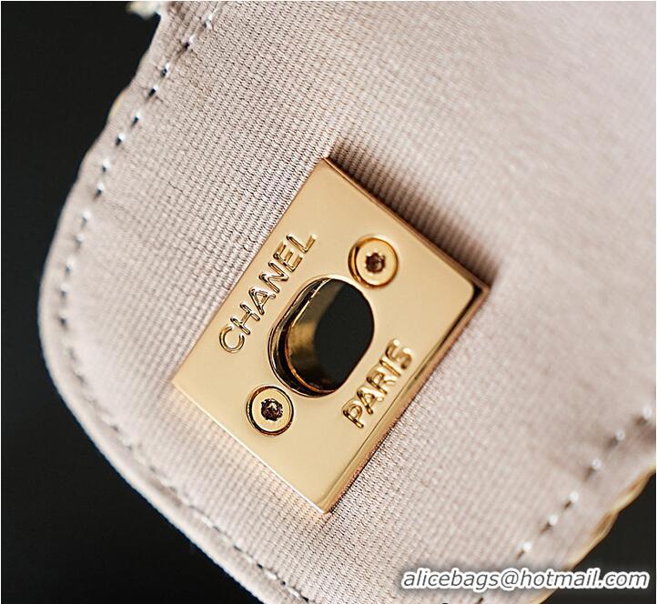 Pretty Style Chanel Coco Beach Flap Bag Braided Raffia & Gold-Tone Metal AS1265 Beige 2026