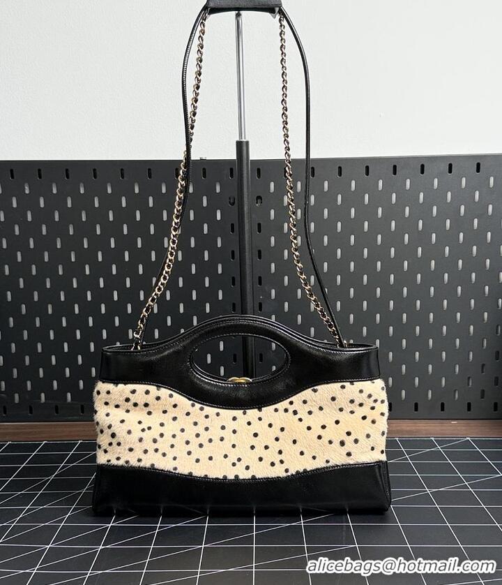 Super Quality Chanel 31 Tote Lambskin AS2563 Light Beige/Black 2026