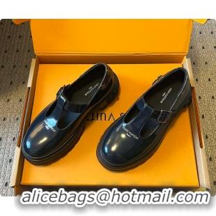 Buy Discount Louis Vuitton LV Squad Mary Jane Black 60701009