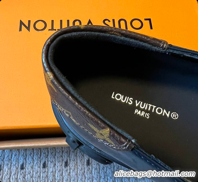 Buy Discount Louis Vuitton LV Squad Mary Jane Black 60701009