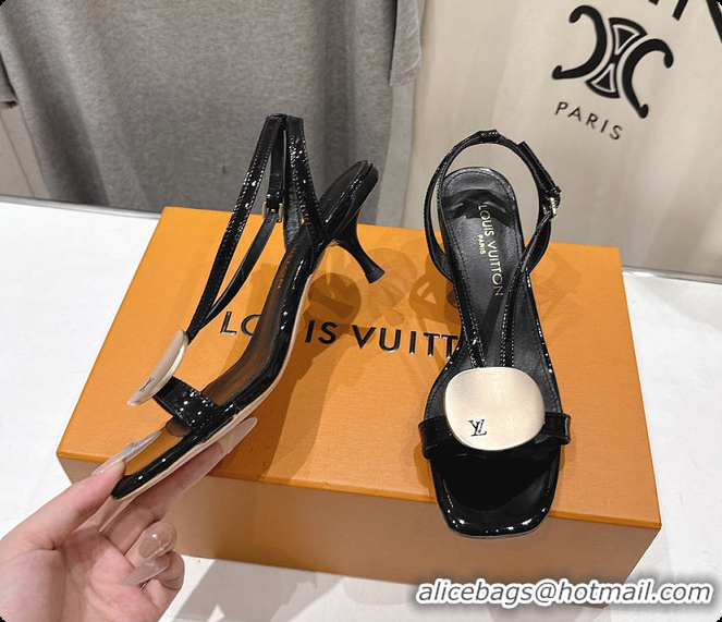 Hot Style Louis Vuitton LV Treasure Sandal Black 60701013
