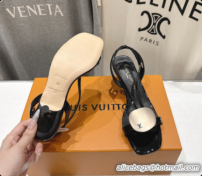Hot Style Louis Vuitton LV Treasure Sandal Black 60701013