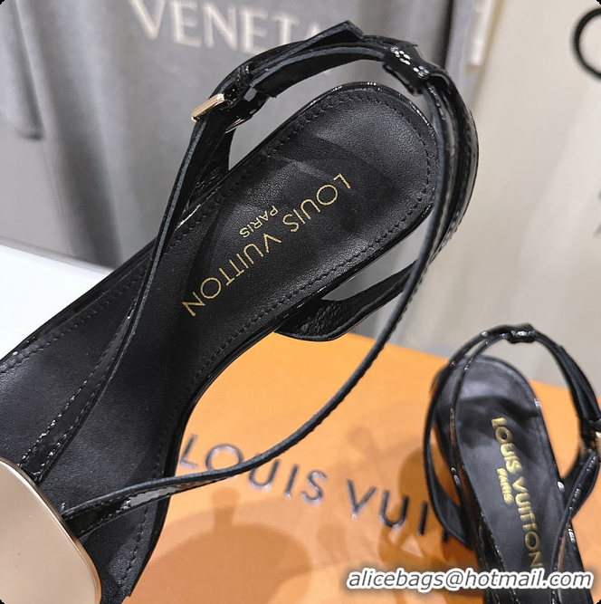 Hot Style Louis Vuitton LV Treasure Sandal Black 60701013