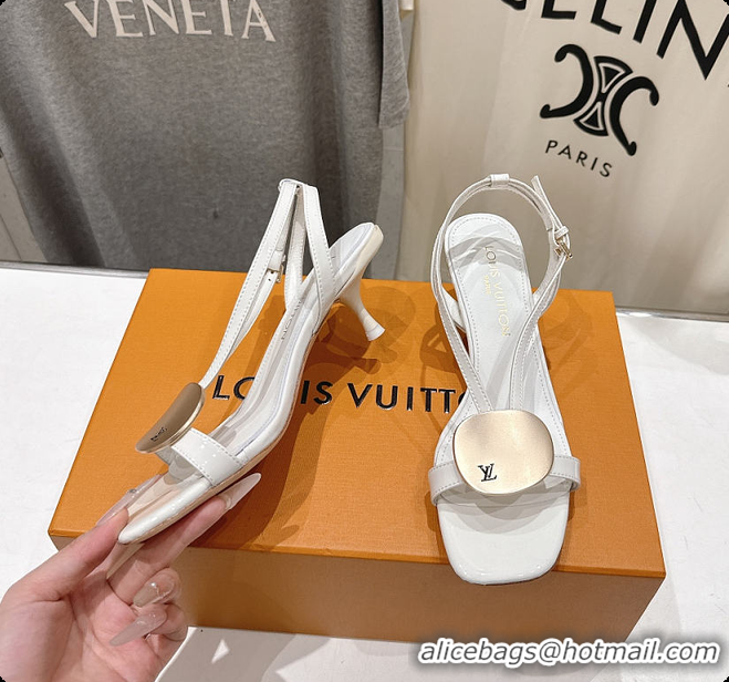 Good Quality Louis Vuitton LV Treasure Sandal White 60701014
