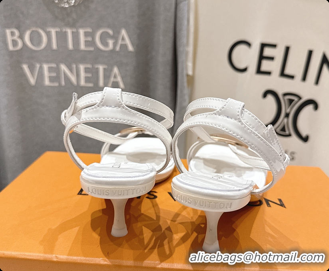 Good Quality Louis Vuitton LV Treasure Sandal White 60701014
