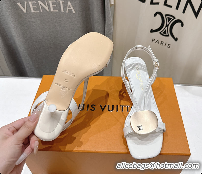 Good Quality Louis Vuitton LV Treasure Sandal White 60701014