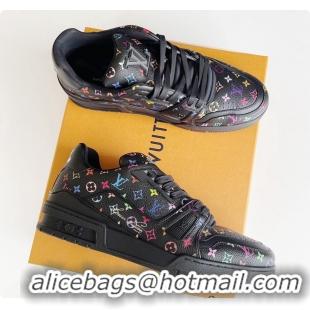 Shop Duplicate Louis Vuitton LV x TM LV Trainers Black 60701020