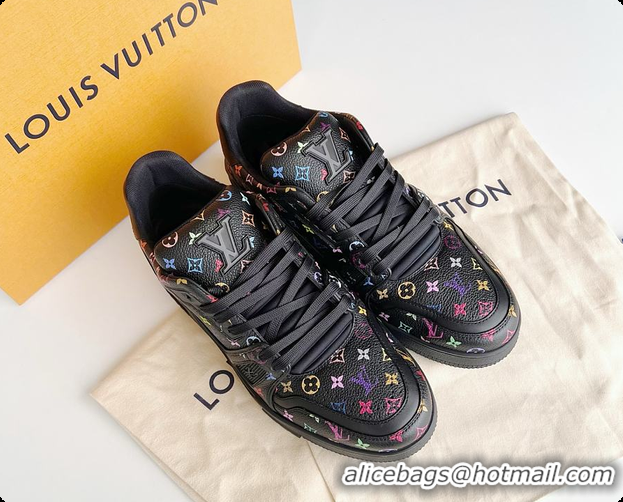 Shop Duplicate Louis Vuitton LV x TM LV Trainers Black 60701020