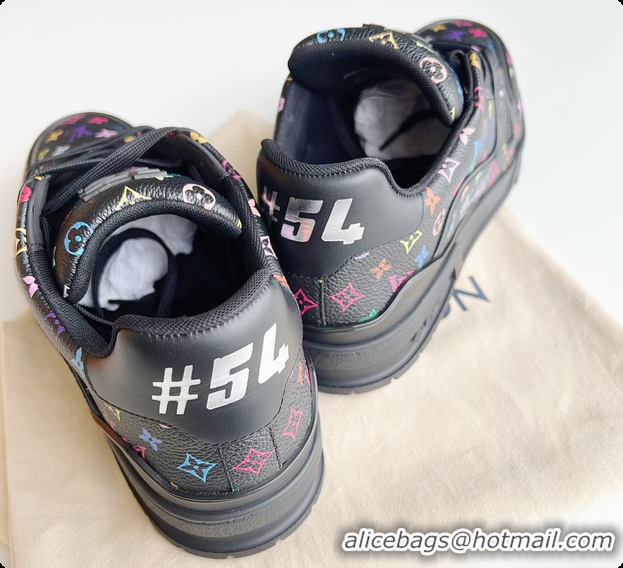 Shop Duplicate Louis Vuitton LV x TM LV Trainers Black 60701020