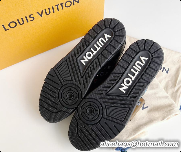 Shop Duplicate Louis Vuitton LV x TM LV Trainers Black 60701020