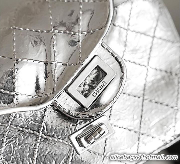 Buy Grade Chanel Small 2.55 MINAUDIERE Silver-Tone Metal AS2315 Silver Spring Summer 2026