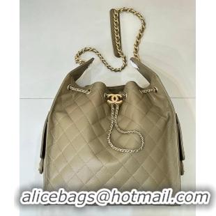 Super Quality Chanel 25 Medium Handbag Grained Calfskin & Gold-Tone Metal AS5311 Dark Khaki 2026