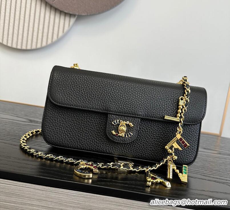 Grade Cheap Chanel Metiers D'Art Flap bag & Gold-Tone Metal AS5313 Black 2026
