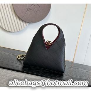 Buy Promotional Chanel Metiers D'art Shopping Bag Calfskin & Gold-Tone Metal AS5314 Black 2026