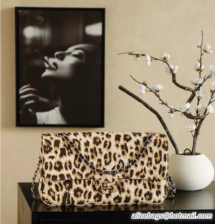 Grade Quality Chanel Maxi Flap bag Gold-Tone Metal AS5314 Brown/Black/White 2026