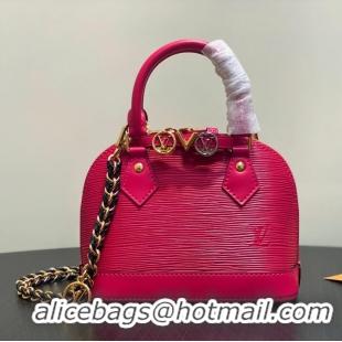 Best Quality Louis Vuitton Alma Mini LV&I Chain Water Ripple Shell Bag M14339 2026