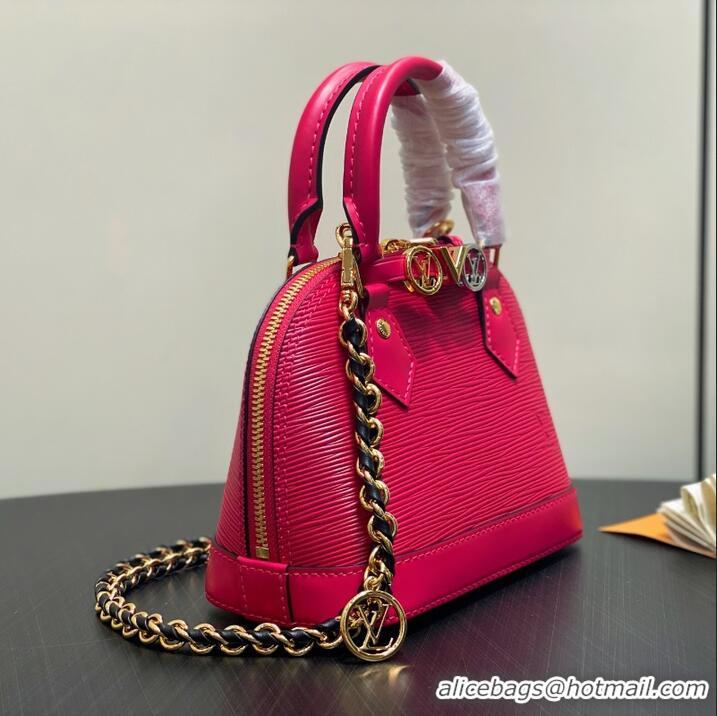 Best Quality Louis Vuitton Alma Mini LV&I Chain Water Ripple Shell Bag M14339 2026