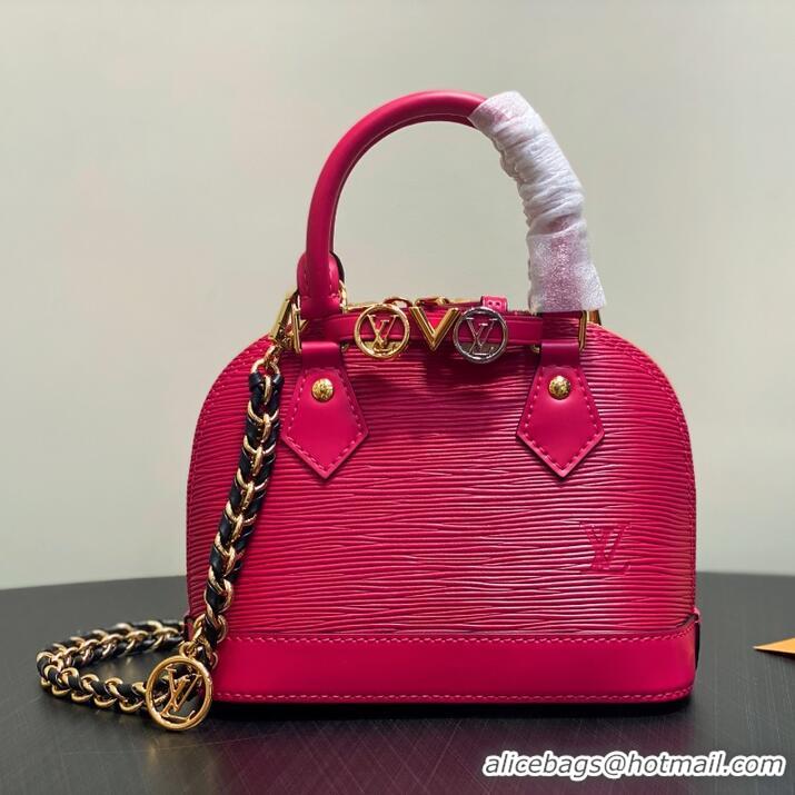 Best Quality Louis Vuitton Alma Mini LV&I Chain Water Ripple Shell Bag M14339 2026