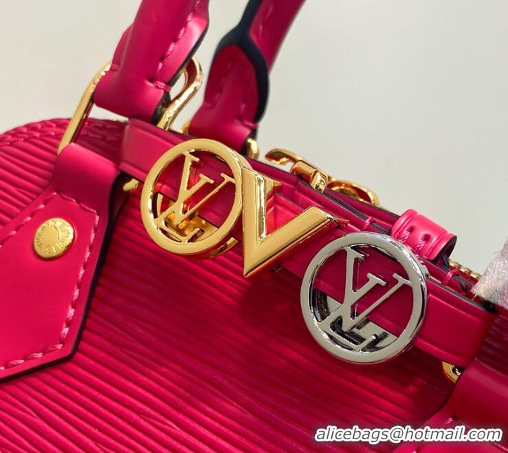 Best Quality Louis Vuitton Alma Mini LV&I Chain Water Ripple Shell Bag M14339 2026
