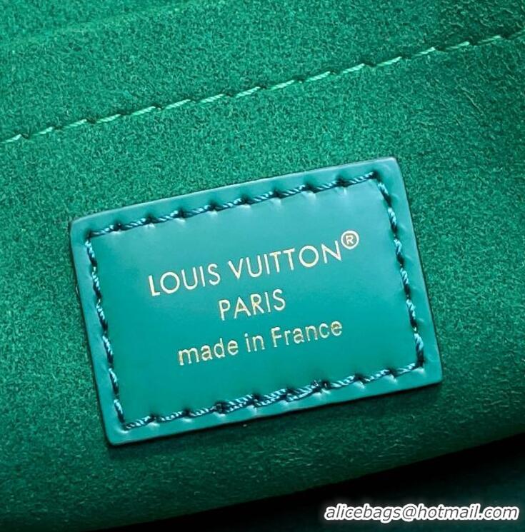 Good Product Louis Vuitton Alma Mini LV&I Chain Water Ripple Shell Bag M14339 Green 2026