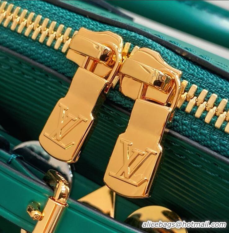 Good Product Louis Vuitton Alma Mini LV&I Chain Water Ripple Shell Bag M14339 Green 2026