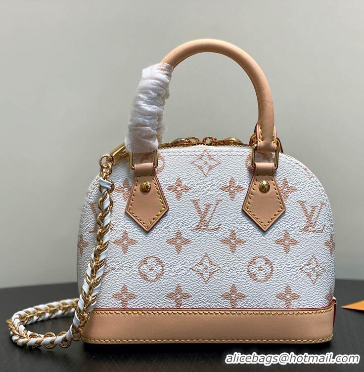 Luxury Cheap Louis Vuitton Alma LV&I Chain Shell Bag M14339 2026