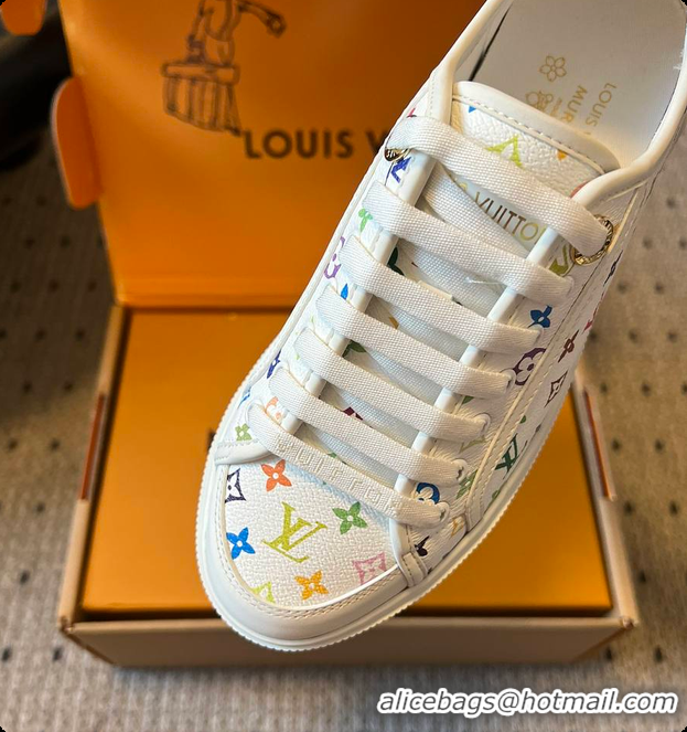 Charming Louis Vuitton LV x TM LV Lagoon Sneaker White 60701101