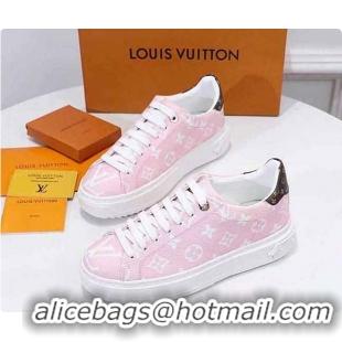 Trendy Design LV Sneaker Monogram Leather In Pink 60701110