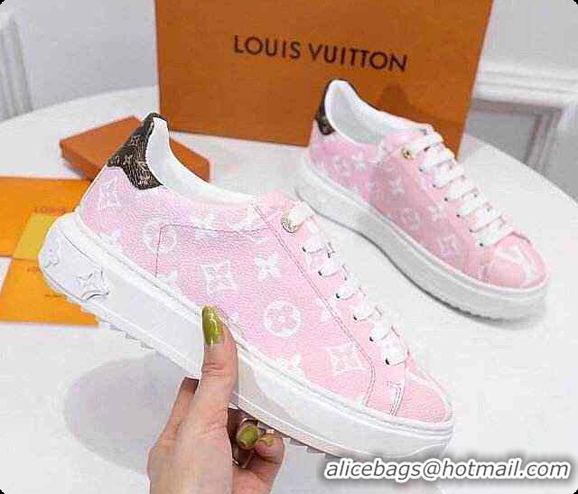 Trendy Design LV Sneaker Monogram Leather In Pink 60701110