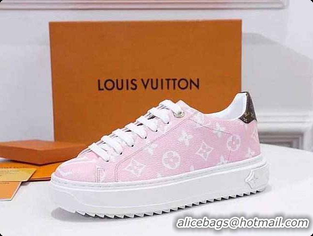 Trendy Design LV Sneaker Monogram Leather In Pink 60701110