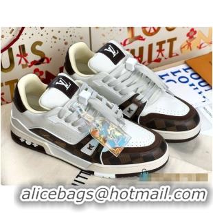 Low Price Louis Vuitton LV Trainers Chocolate 60701111