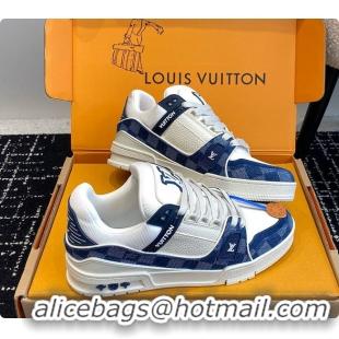 Big Discount Louis Vuitton LV Trainers Blue 60701111