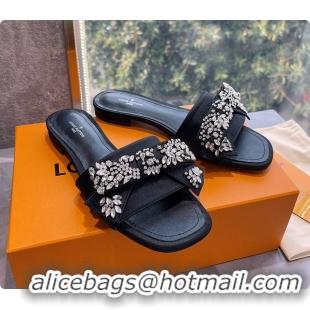 Popular Style LV Black Slippers 60701203