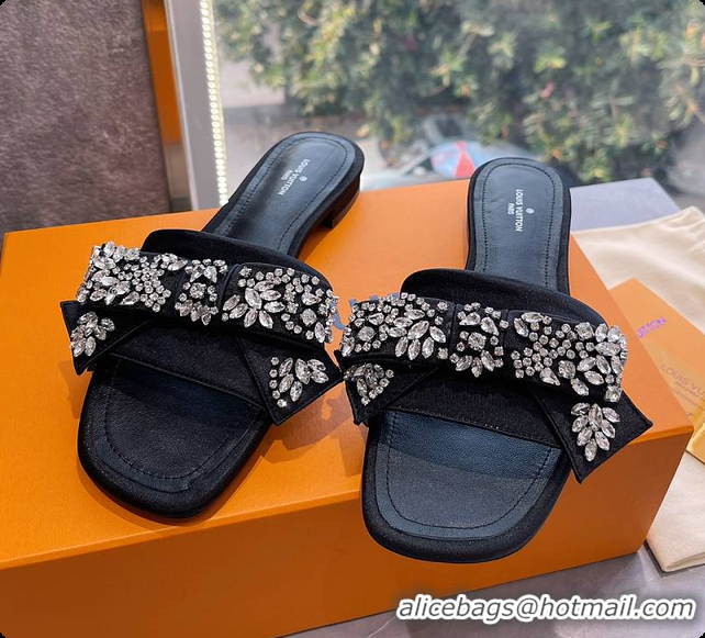 Popular Style LV Black Slippers 60701203