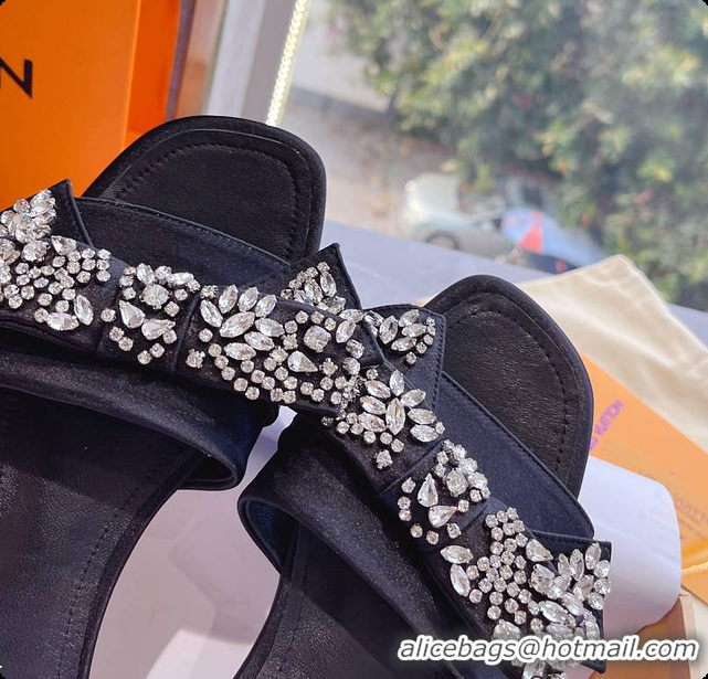 Popular Style LV Black Slippers 60701203