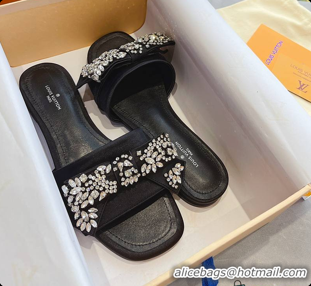 Popular Style LV Black Slippers 60701203