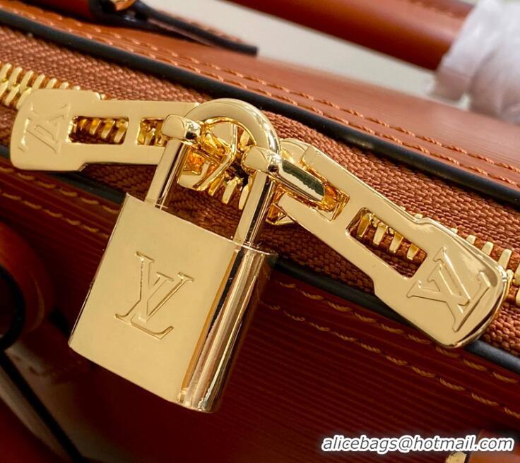 Grade Design Louis Vuitton Epi Leather Alma BB Water Ripple Shell Pack M25538 Tan