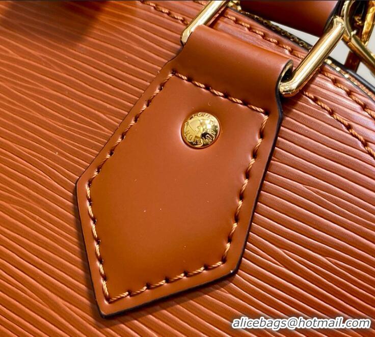 Grade Design Louis Vuitton Epi Leather Alma BB Water Ripple Shell Pack M25538 Tan