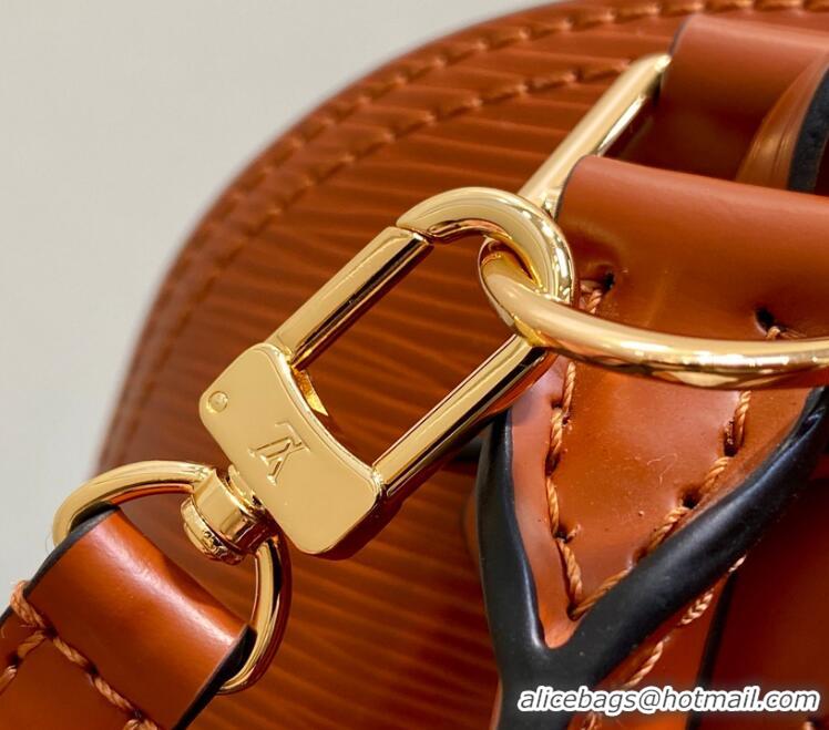 Grade Design Louis Vuitton Epi Leather Alma BB Water Ripple Shell Pack M25538 Tan