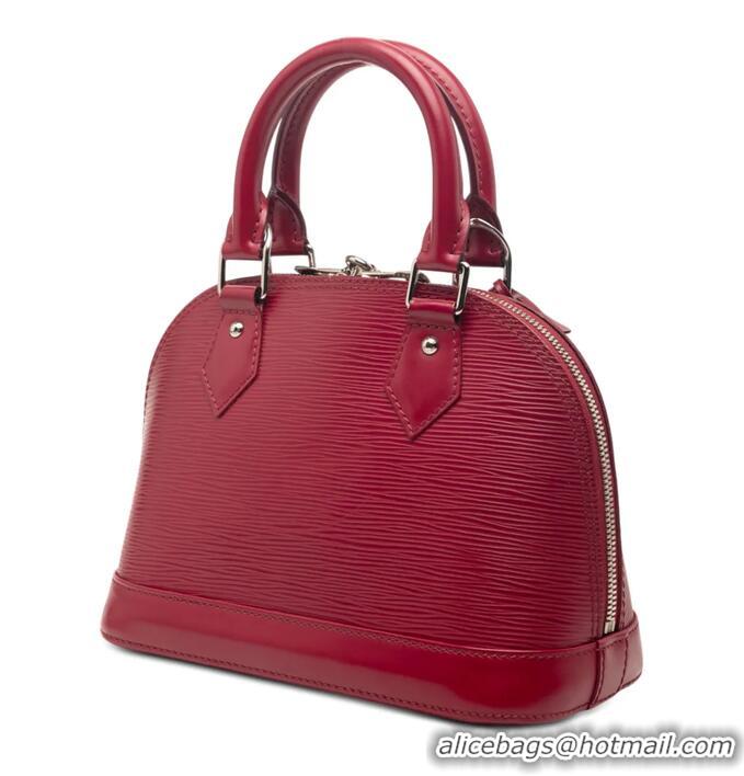 Promotional Louis Vuitton Epi Leather Alma BB Water Ripple Shell Pack M25538 Red