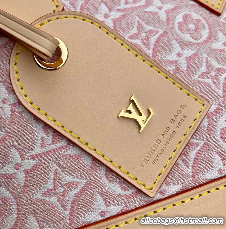 Super Quality Louis Vuitton Alma BB Monogram Embleme Striped Canvas Bag M2A378 Rose